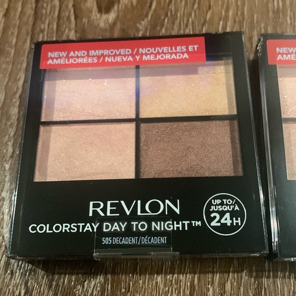 Revlon Colorstay Day to Night Brown Eye Shadow Quad 505 DECADENT. Set of 2. New! - Picture 2 of 3